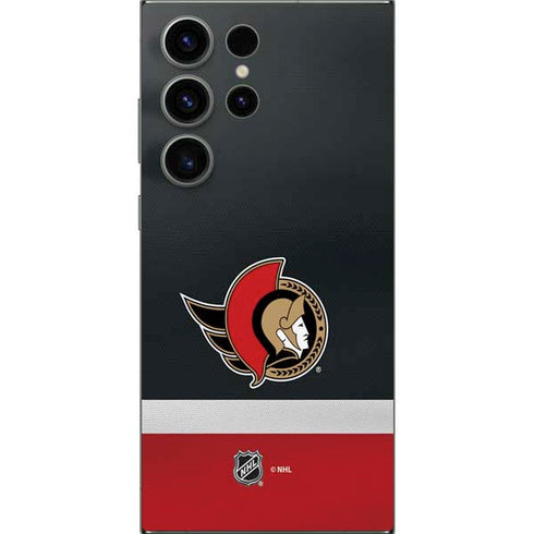 NHL Ottawa Senators Jersey Galaxy S25 Ultra Skin